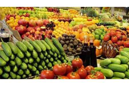 Armenia increased the export of fruit and vegetable crops to 67,294  tons