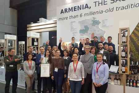 Armenian winemaking companies were awarded medals at annual  international exhibition ProWein 2018