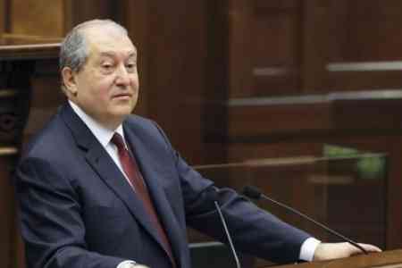 Financing provided to Armenian President`s Adminsitration will be  reduced in 2019 and will amount 1 183 billion AMD