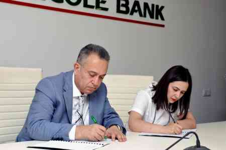 ACBA-Credit Agricole Bank has signed a $ 17 million loan agreement  with EBRD on SME financing