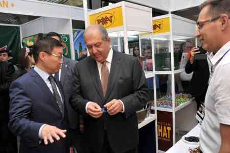 A company from Kazakhstan presented its products at the international  exhibition in Yerevan