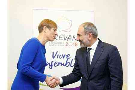 Armenian Prime Minister and Estonian President discussed prospects  for cooperation in field of information technologies