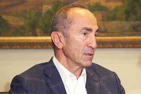 Kocharyan: All kinds of masks-shows create an unfavorable investment  environment in Armenia