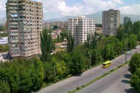 In the regions of Armenia, prices for multi-apartment buildings in  2018 increased by 5.3% per annum