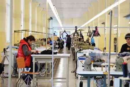 Текстильная промышленность Армении за год нарастила объемы производства в 2.1 раз