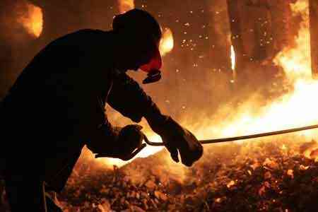Metallurgical industry of Armenia began to increase production  volumes more slowly