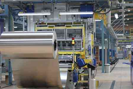 Over 33 thousand tons of aluminum foil were produced in Armenia in  2021