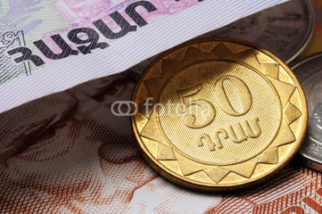 Armenian dram appreciates to USD  and EUR
