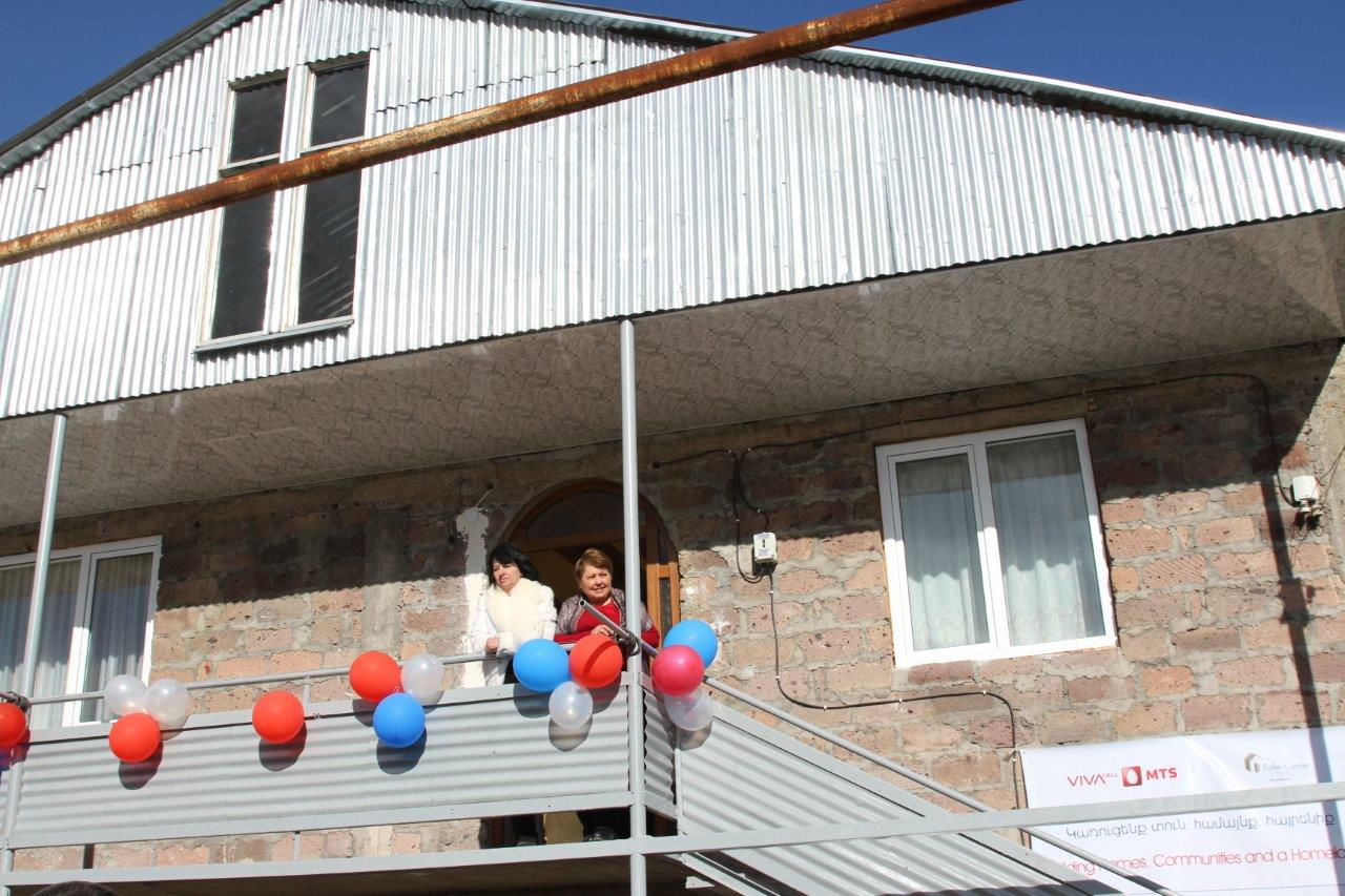 Owing to VivaCell-MTS and "Fuller Center for Housing" Armenia  support, decent housing conditions provided to twenty families in  Lori region