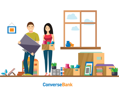 Converse Bank significantly increased the mortgage portfolio