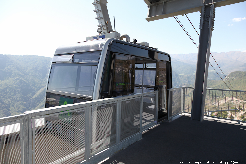 Ropeway "Wings of Tatev" broke a new record, serving 1371 passengers  per day