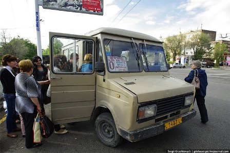 The drivers of fixed-route taxis in Yerevan announced a strike in connection with a rise in price for compressed gas