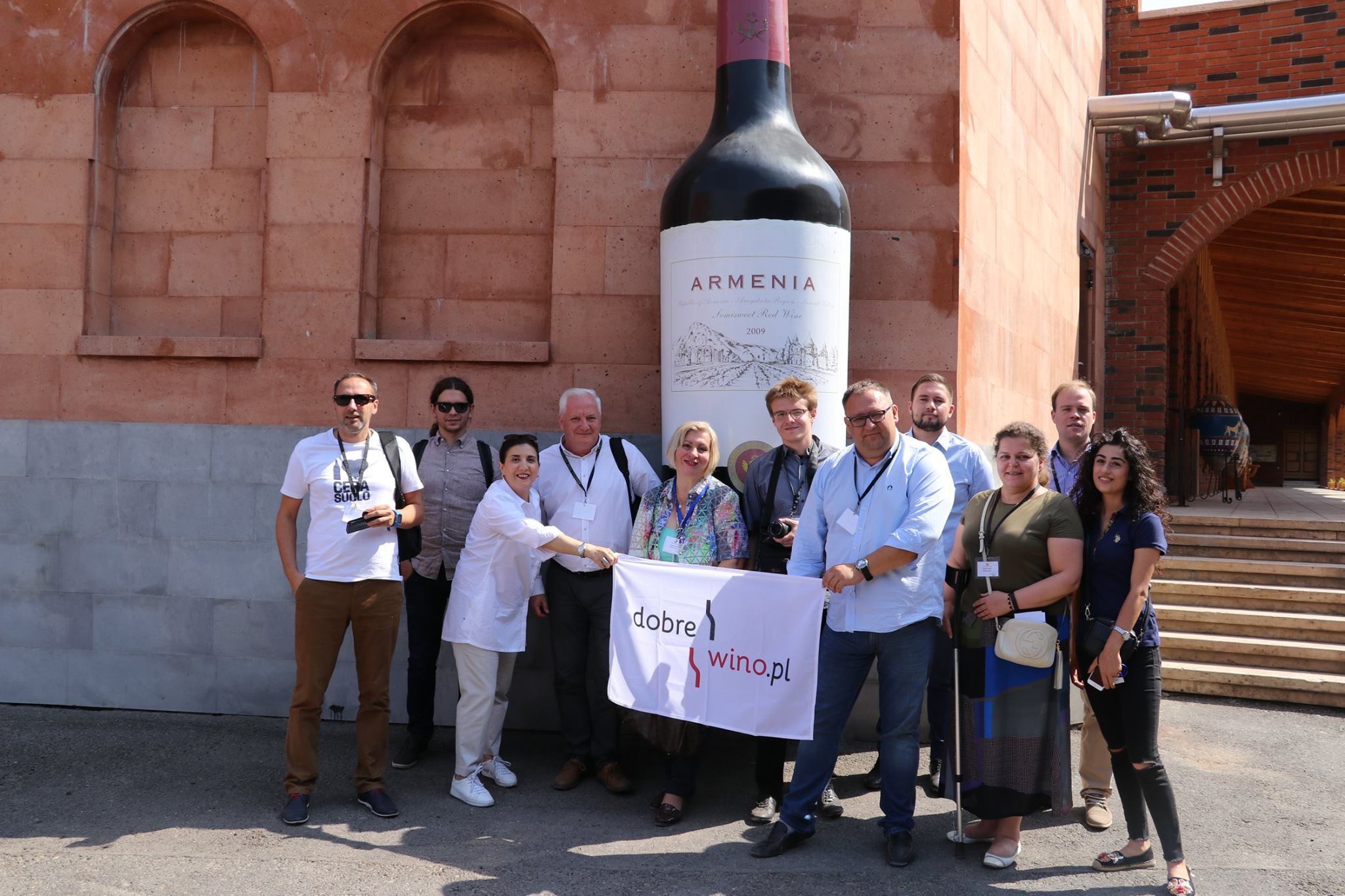 Armenia was visited by large importers of wine from Poland,  Lithuania, Belgium, Great Britain, the Netherlands and the Baltic  States
