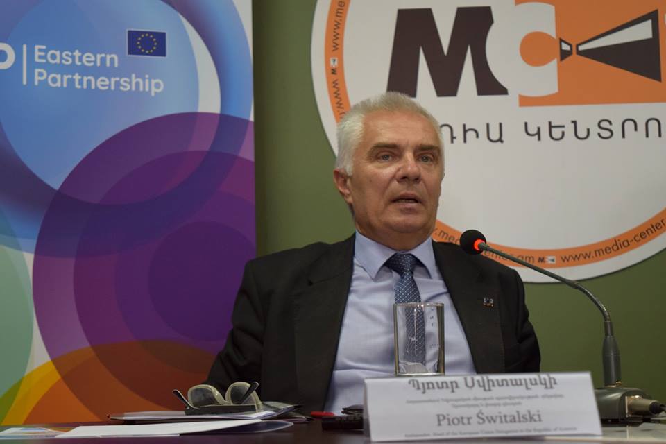 Петр Свитальский: Соглашение "Армения - ЕС" стимулирует готовность ЕС сотрудничать с Арменией в области энергетики 