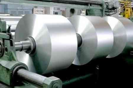 In 2017, Armenia increased the output of aluminum foil by 14.4%