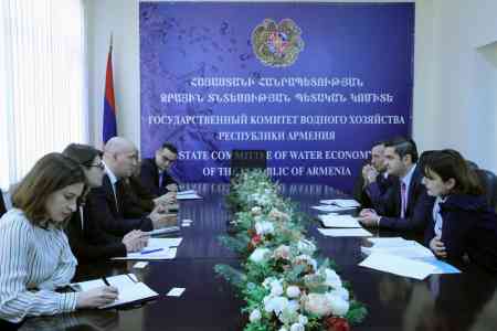 EBRD allocated loan funds amounting to 30 million euros and $ 7  million to improve the water supply system in Yerevan and Armenian  regions