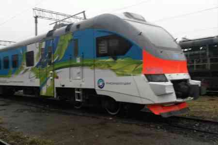 RA Prime Minister to become the first passenger of the new electric train, plying the route Yerevan- Gyumri-Yerevan