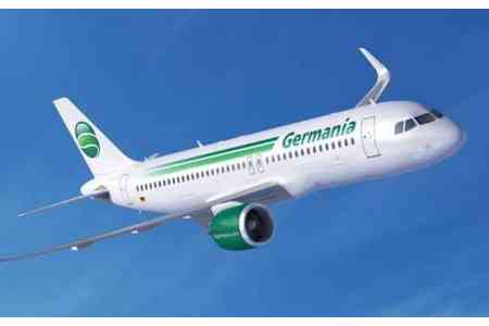 Fly Non-Stop, Fly Germania. A new air carrier appeared on the  Armenian market - Germania Airlines