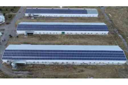 Armswissbank has financed launch of largest roof solar power plant in  Armenia
