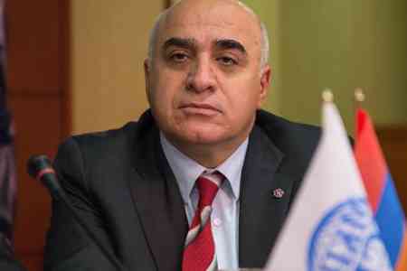 Председатель Союза предпринимателей: Сегодня нашей сверхзадачей является прирост внешних и внутренних инвестиций в экономику Армении
