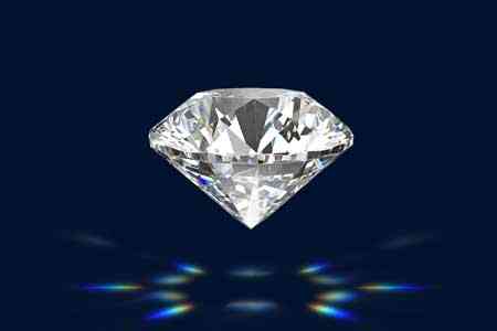 Exports of diamonds from Armenia began to decline amid a moderate  increase in imports of diamonds