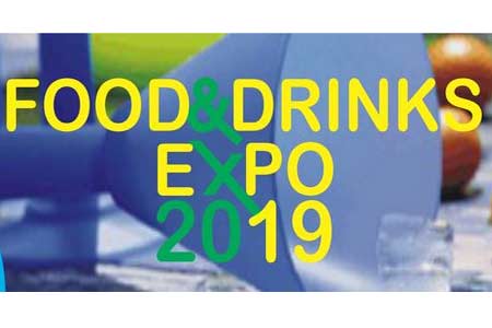19th International Specialized Exhibition "FOOD & DRINKS EXPO 2019"  will be held in Yerevan
