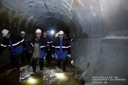 Тигран Авинян: В 2020 году туннель Арпа-Севан начнет действовать в своем полном объеме