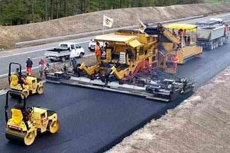 Asphalt laying on Tranche-3 road section of North-South transport  corridor to be completed by end of 2023