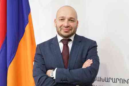 Замминистра экономики Армении командирован в РФ для обсуждения вопросов двустороннего торгово-экономического сотрудничества