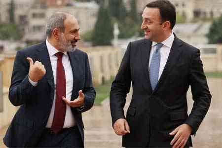 Irakli Garibashvili announces about 70% increase in foreign trade  turnover with Armenia