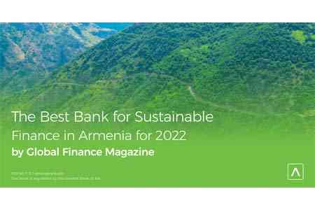 Ameriabank wins Best Bank in Sustainable Finance award for 2022   
