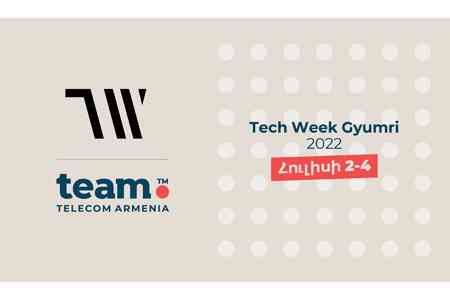 Team Telecom Armenia will partner with Tech Week Gyumri 2022