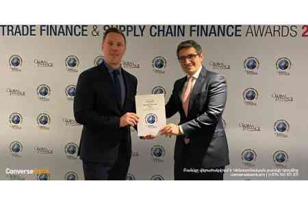 Global Finance: Converse Bank is Armenia`s leading bank in Trade Finance