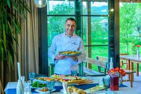 “I considered myself successful, when I came back to my village and established the first business”, Chef Yura Sargsyan