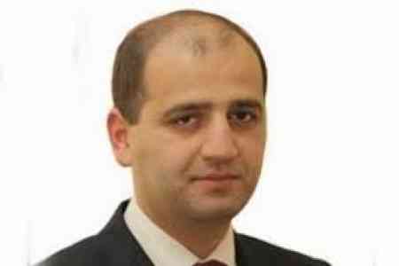 Давид Карапетян назначен замглавы Инспекционного органа по безопасности пищевых продуктов