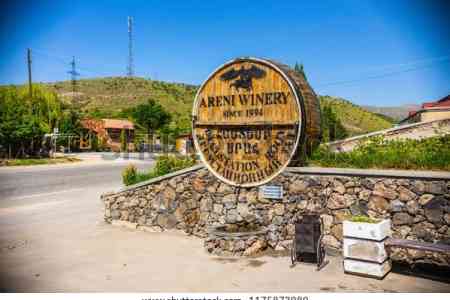 Areni community accounts for 10% of all tourists visiting Armenia