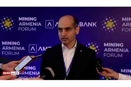 Within five years, Armenia`s mining industry could generate $3  billion in exports - Vardan Janyan 