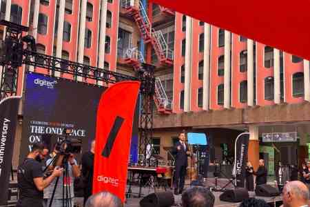Armenia center of attraction of regional technological potential;  20th DigiTec technology exhibition opened at Meridian Exhibition  Center