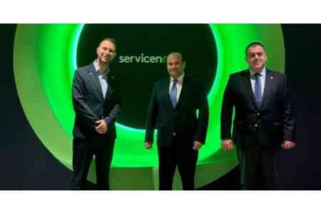 Посол Армении обсудил с представителем ServiceNow возможности углубления двусторонних отношений