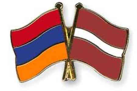 Armenia, Latvia to strengthen cooperation in several areas of  technology