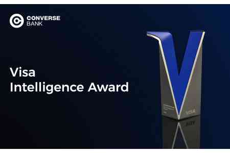 Կոնվերս Բանկը Visa Intelligence Award մրցանակակիրն է