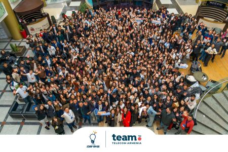 700 երիտասարդ մեկ հարթակում. Team-ը կրթությանն ու մարզերի զարգացմանն ուղղված «Հզոր համայնք»-ի կողքին է