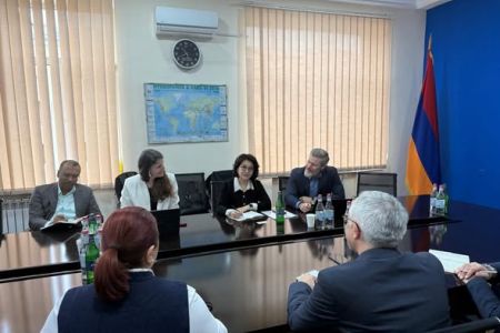 В Водном комитете Армении обсудили с АБР проекты по управлению водными ресурсами и очистке сточных вод