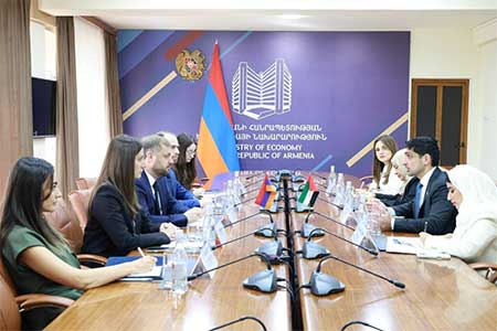 Министр экономики: Армения открыта для эмиратских инвестиций
