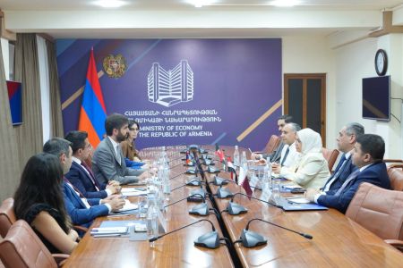 Чиновники Минэкономики Армении обсудили с послами стран Персидского залива перспективы расширения торгово-экономического сотрудничества